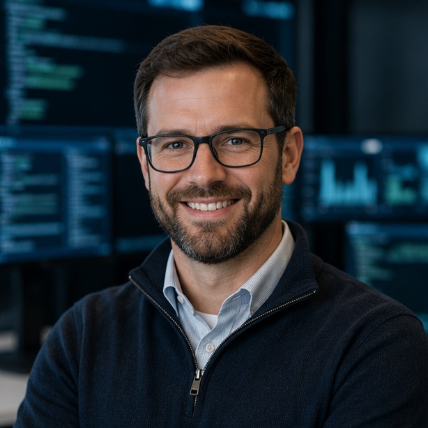 Portrait of Jonah Pierce, VP of Engineering at AstroIT